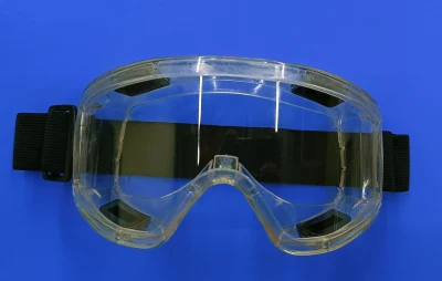 PVC および PC レンズ付き安全メガネ